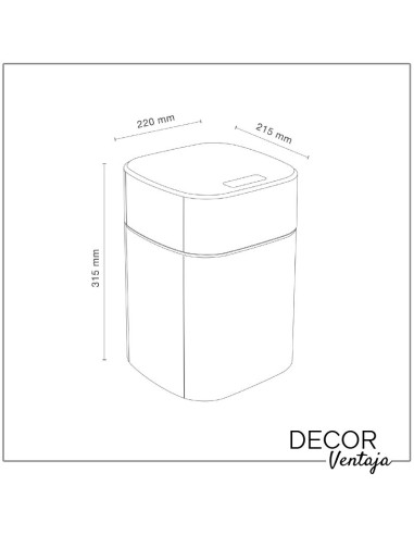 Equipo compacto de tratamiento de agua doméstico Pure de Clever. Medidas