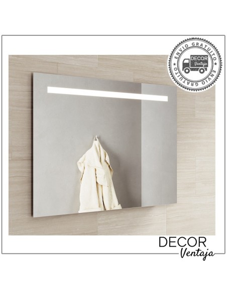 Espejo de baño mod. Flux con iluminación LED integrada