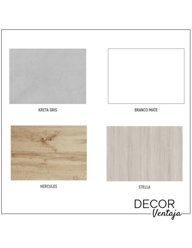 Mueble de baño con patas a suelo con 2 gavetas (cajones), combinando metal y madera, mod. Noki 2G. Colores