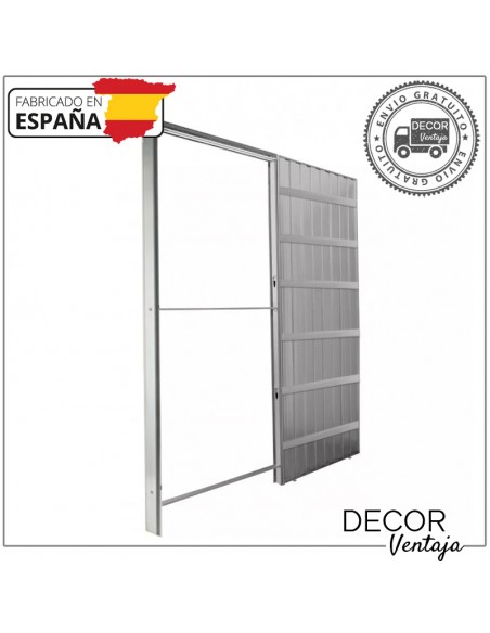 Casonetos para puertas de medida standard para muros de pladur (cartón yeso) con refuerzos horizontales