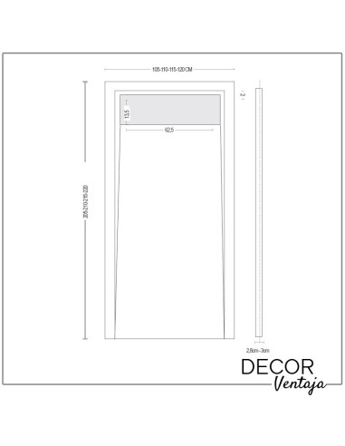 Plato de ducha antideslizante de resinas con cargas minerales. Modelo Opale Blanco. Medidas y cotas