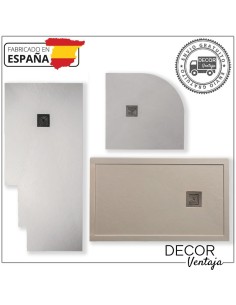 Plato de ducha personalizado según las medidas o cortes que necesite.