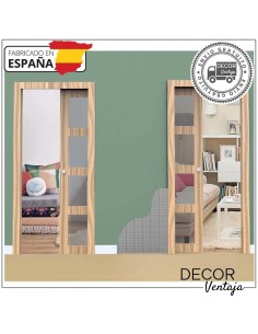 Casoneto BRIO, para dos puertas correderas contrapuestas