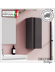 Mueble auxiliar de baño para colgar mod. Rayo 1 puerta.