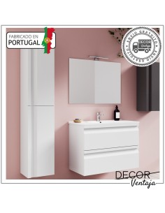 Mueble auxiliar de baño para colgar mod. Rayo 2 puertas.