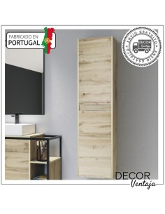 Mueble auxiliar de baño para colgar mod. Katus 2 puertas. Blanco Virginia 2