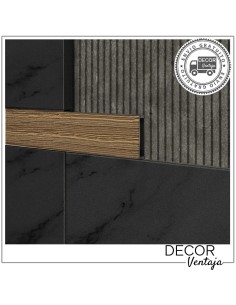 Listelo aluminio Madera 7x30 mm. 2