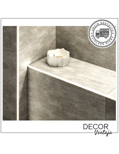 Listelo aluminio LED Ángulo 90º 12x12 mm. Ambiente