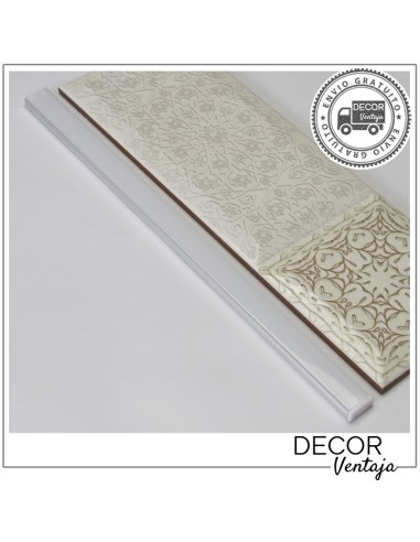 Listelo aluminio LED 8x17 mm. Ambiente