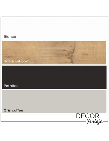 Mueble de baño de 2 cajones suspendido mod. JAVA+ encimera. Colores