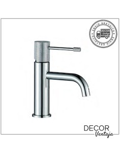 Grifo monomando para lavabo. Modelo Flip Cromo