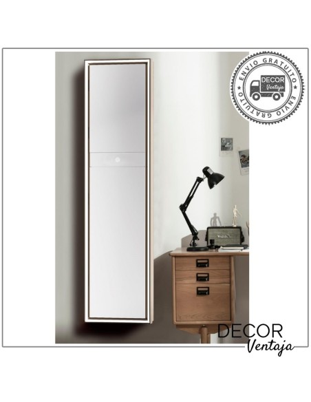 Espejo hogar camerino 2 puertas con espejo interior mod. Alhambra LED