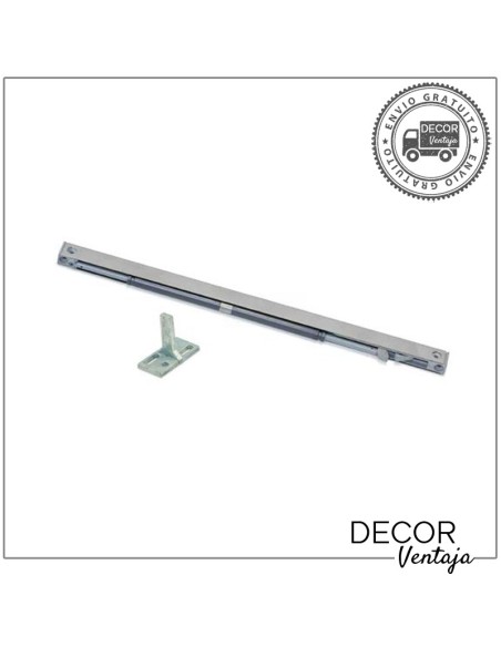 Freno ABS para amortiguación de puertas correderas de madera en casoneto de hasta 100 kgs.