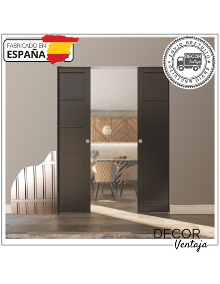 Casoneto doble completamente oculto en el muro (rassomuro) modelo ALVAZ FILOMURO