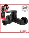 Grifo monomando baño y ducha Tubular negro OFERTA
