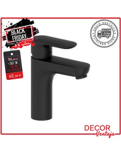Grifo monomando lavabo Alsacia negro OFERTA