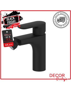 Grifo monomando bidé Alsacia negro OFERTA