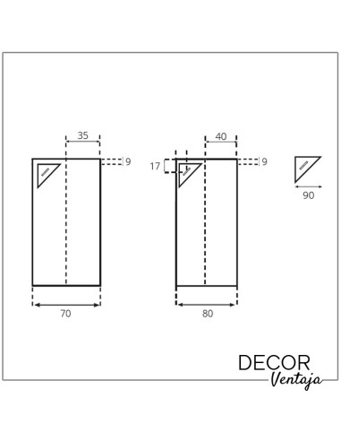 Plato de ducha de resina modelo Playa. Cotas y medidas