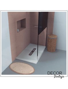 Plato de ducha de resina modelo Monte 2