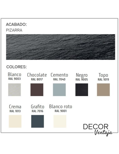 Plato de ducha antideslizante de resina con carga mineral. Mod. Valle