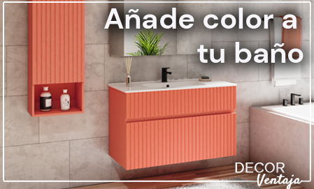 Añade color a tu baño